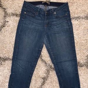 Paige Peg Skinny Jeans Stretch Size 28